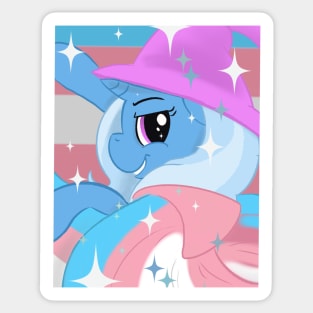 Trixie lulamoon Transgender Sticker